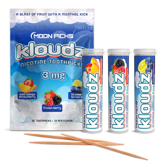 Kloudz 3mg Nicotine - Variety 3pk